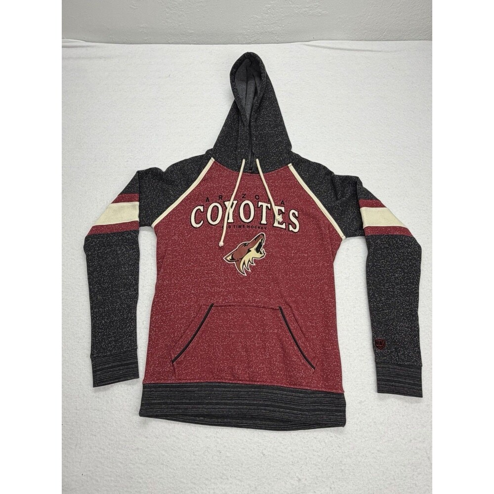 Old Time Hockey Women's Medium Newbury Collection Arizona Coyotes NHL Hoodie
